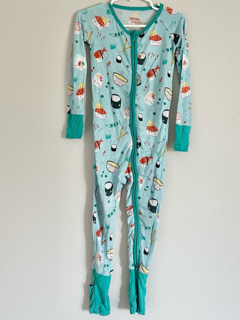 Little Sleepies OG Sushi Bamboo Zippy Pajamas 2T